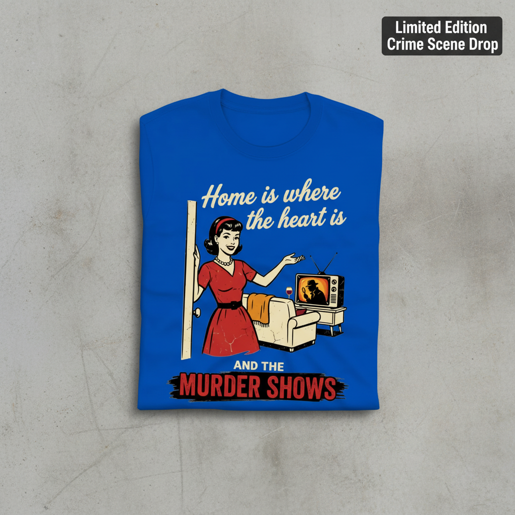 Home Is Where the Murder Shows T-Shirt_fold_tilt