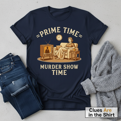 Prime Time Murder Show Time T-Shirt__pair