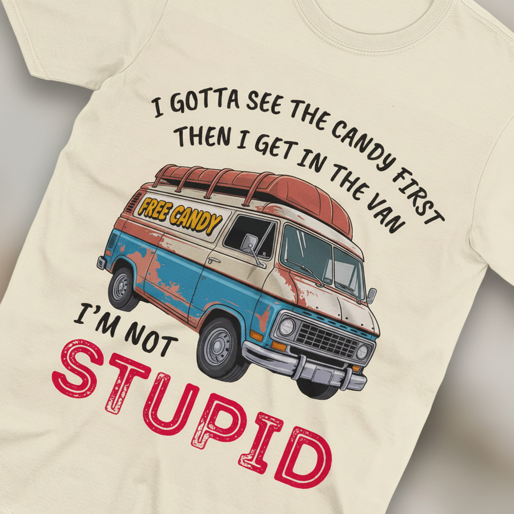 Not Stupid Candy Van T-Shirt_extreme_za