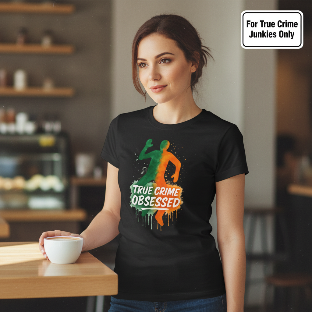True Crime Obsessed T-Shirt__lifestyle