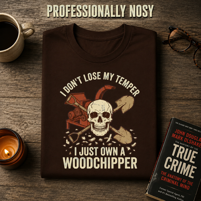Woodchipper Temper Control T-Shirt_folded_flatlay