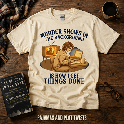 Murder Shows Productivity Boost T-Shirt_style_flat