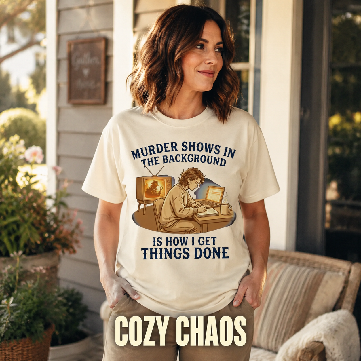 Murder Shows Productivity Boost T-Shirt_active_outdoor