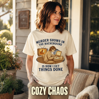 Murder Shows Productivity Boost T-Shirt_active_outdoor