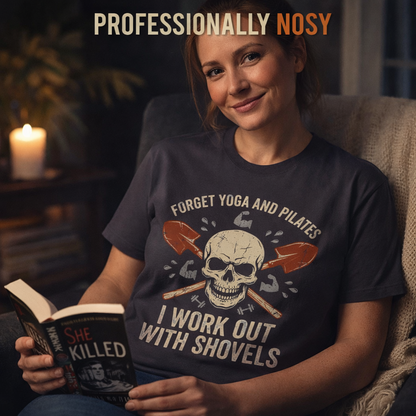 Shovel Workout Skull T-Shirt_ls_prop