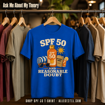 SPF 50 and Reasonable Doubt T-Shirt_boutique_rack