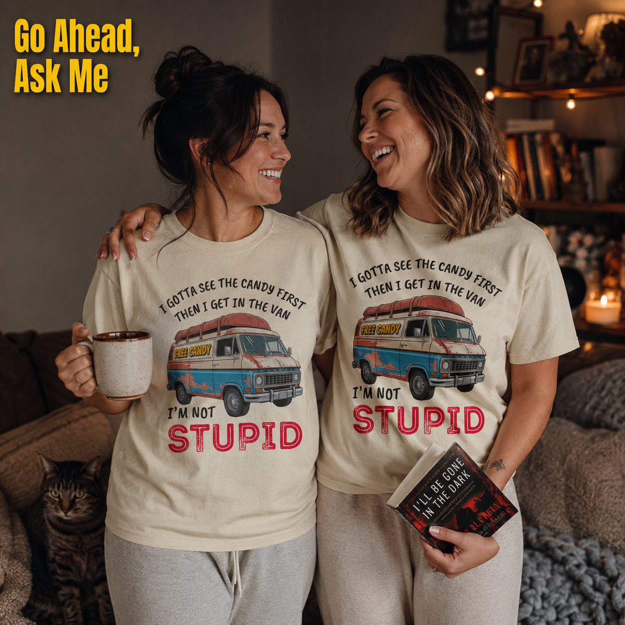 Not Stupid Candy Van T-Shirt_group_shot