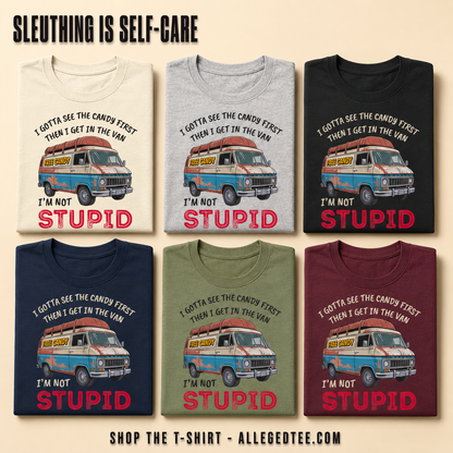 Not Stupid Candy Van T-Shirt_6color_grid