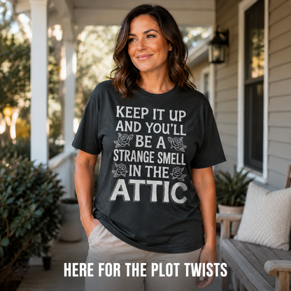Strange Smell in the Attic T-Shirt_active_outdoor