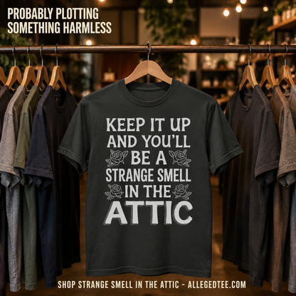 Strange Smell in the Attic T-Shirt_boutique_rack