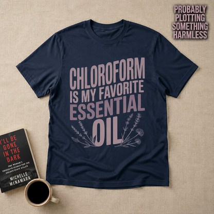 Chloroform Essential Oil T-Shirt_min_flat