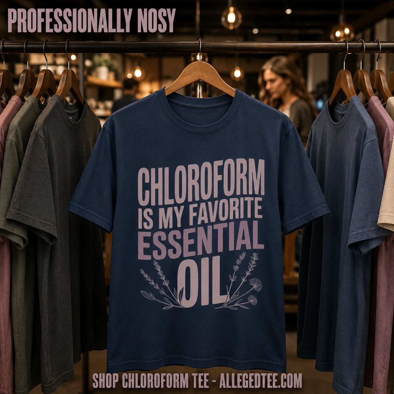 Chloroform Essential Oil T-Shirt_boutique_rack