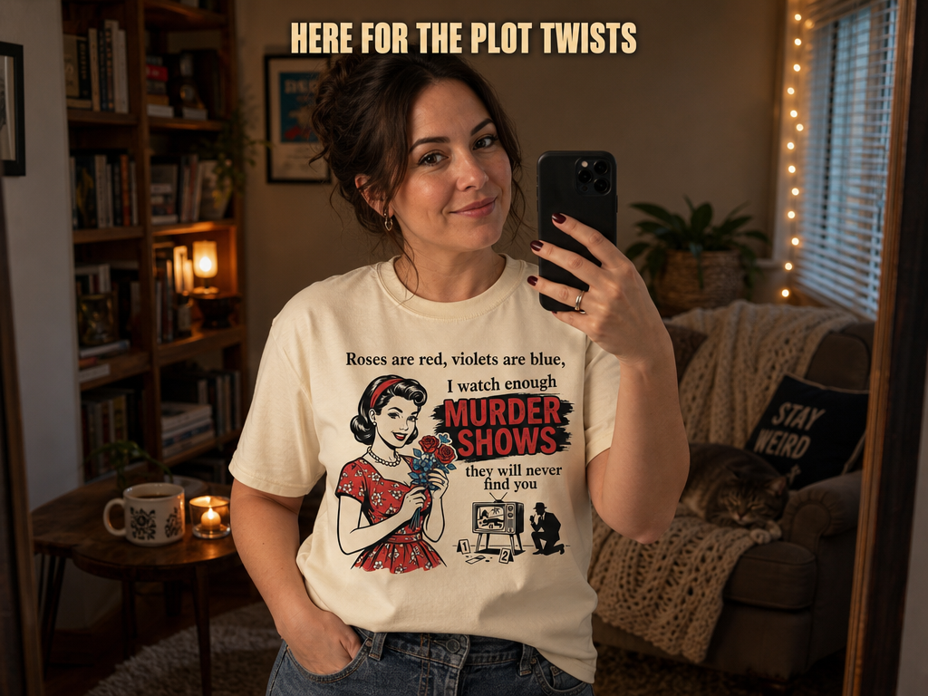 Murder Shows & Roses T-Shirt_ugc_mirror