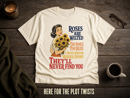 Poetic Murder Show T-Shirt_style_flat