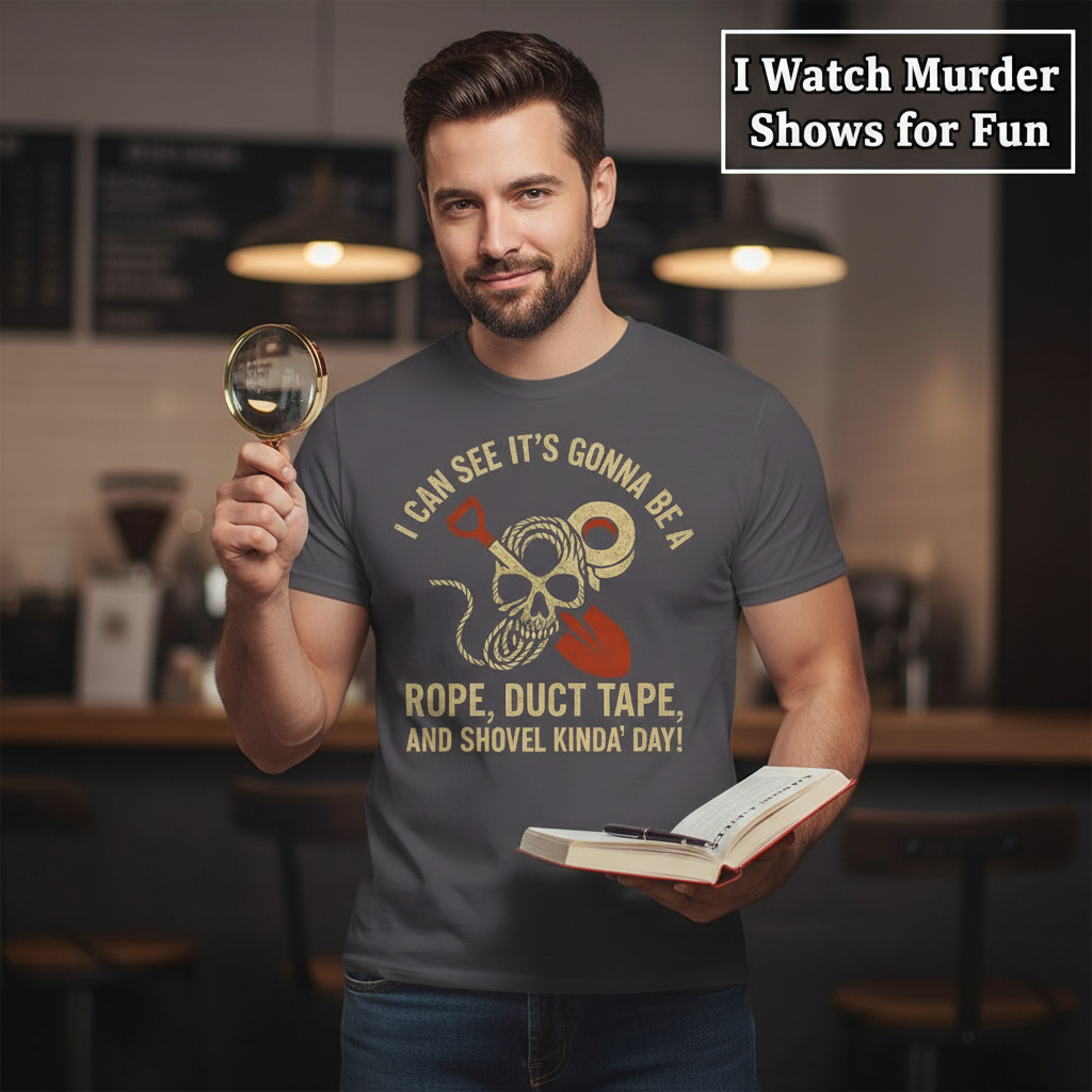 Rope, Duct Tape & Shovel T-Shirt_prop_inteact