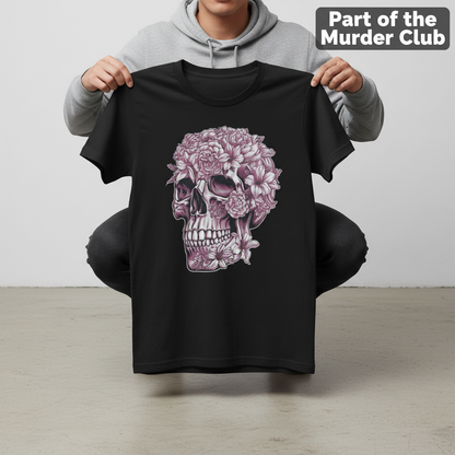 Floral Skull Bloom T-Shirt