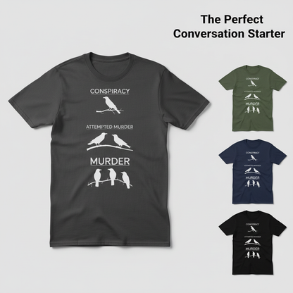 Crow Crime Scene T-Shirt_color_hero