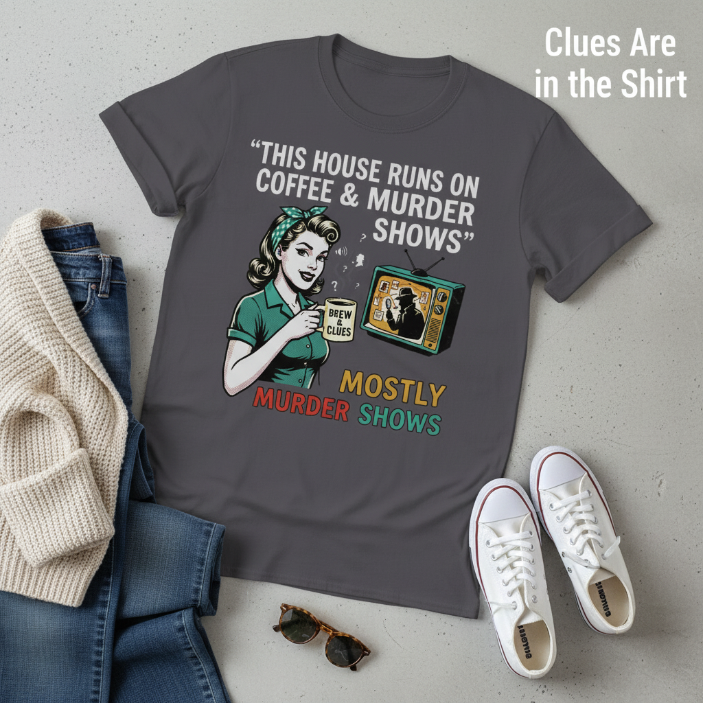 Coffee & Murder Shows T-Shirt__pair