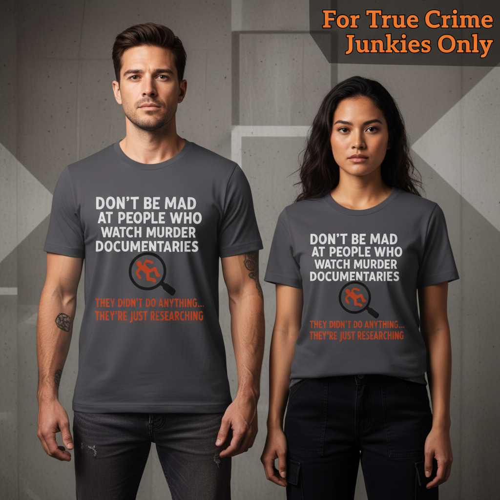 Just Researching Murder T-Shirt_stoic