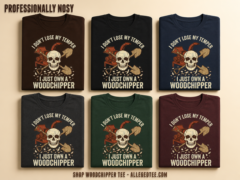 Woodchipper Temper Control T-Shirt_6color_grid
