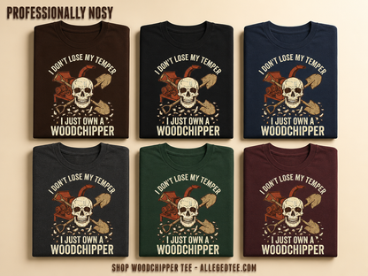 Woodchipper Temper Control T-Shirt_6color_grid
