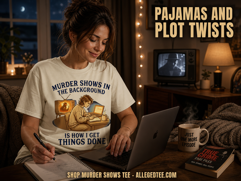 Murder Shows Productivity Boost T-Shirt_contextual