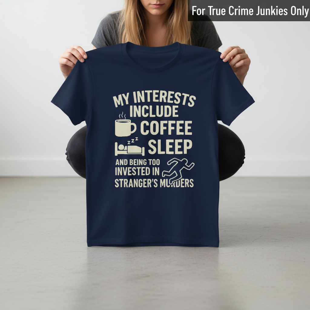 Coffee Sleep Murder Obsession T-Shirt_dangle