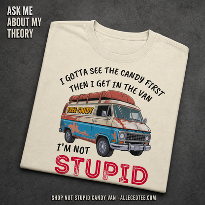 Not Stupid Candy Van T-Shirt_fold_tilt