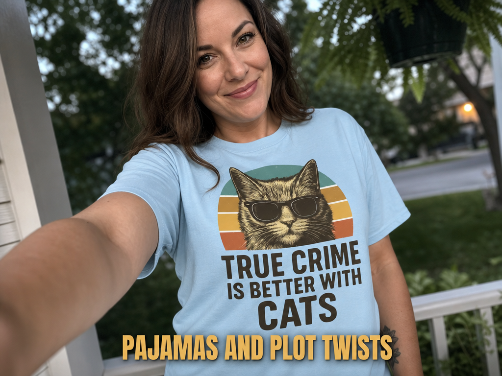 True Crime Cat Vibes T-Shirt_ugc_outdoor