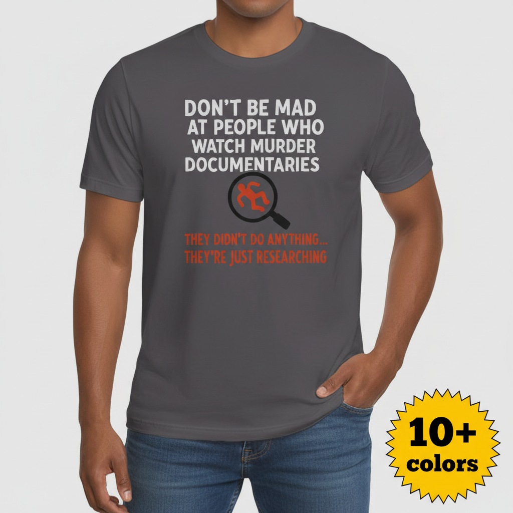 Just Researching Murder T-Shirt_badge