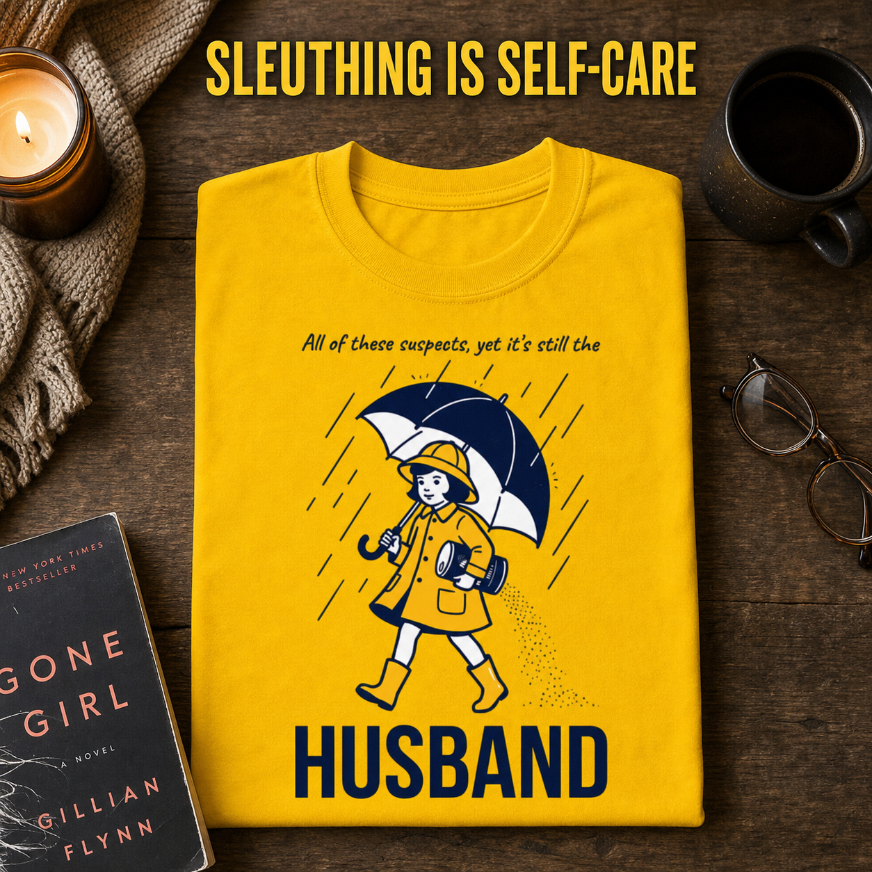 All These Suspects T-Shirt_folded_flatlay
