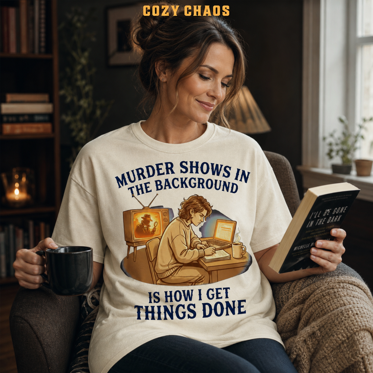 Murder Shows Productivity Boost T-Shirt_ls_prop
