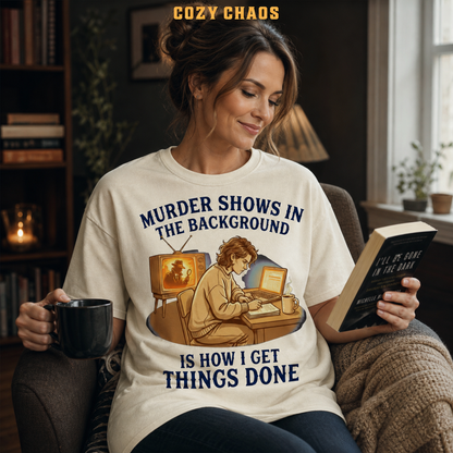 Murder Shows Productivity Boost T-Shirt_ls_prop