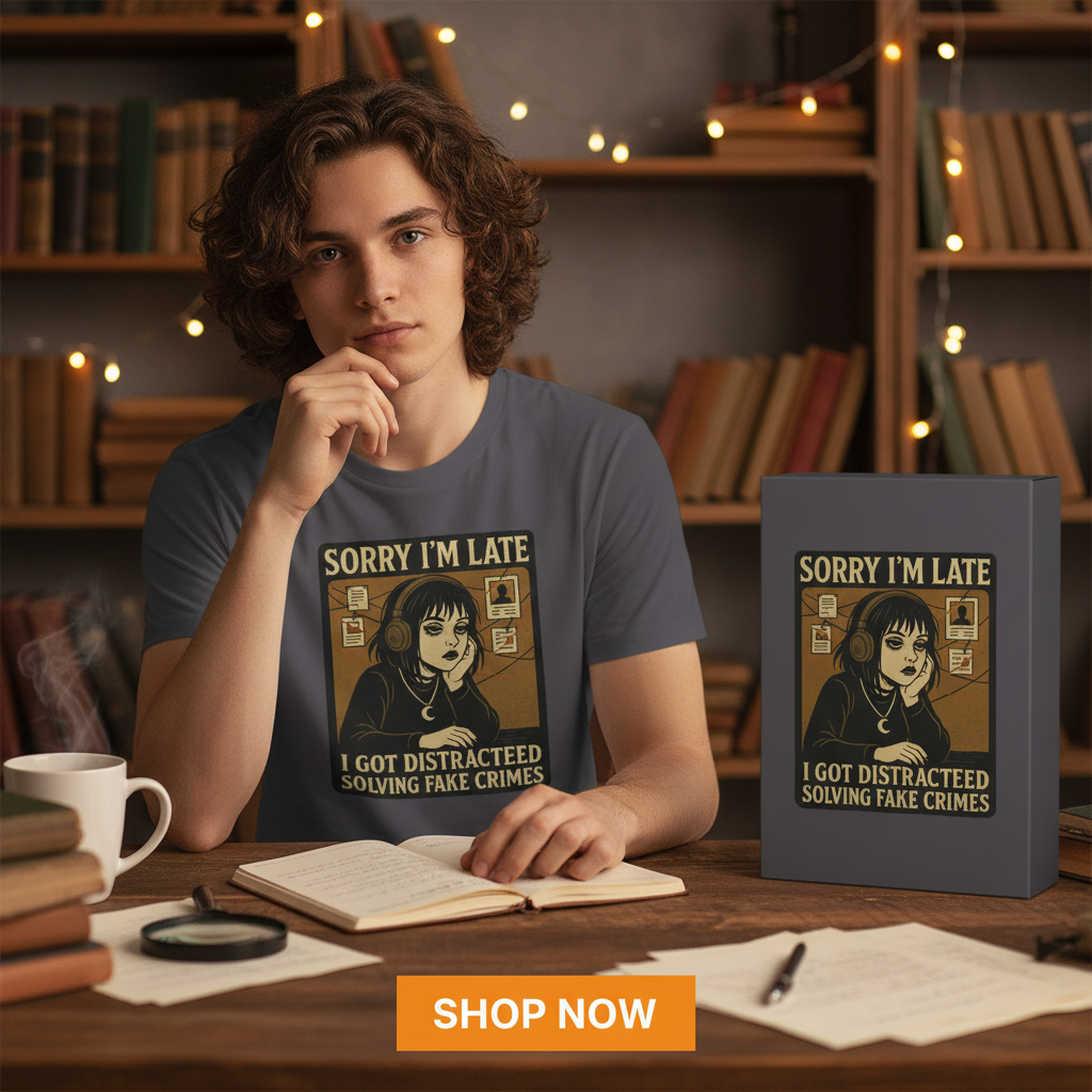 Solving Fake Crimes T-Shirt_extreme_za