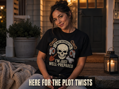 Well-Prepared Dark Humor T-Shirt_ls_golden