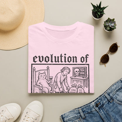 Cat Parenting Evolution T-Shirt