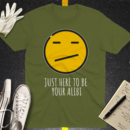 Crows Before Bros T-shirt - Military Green