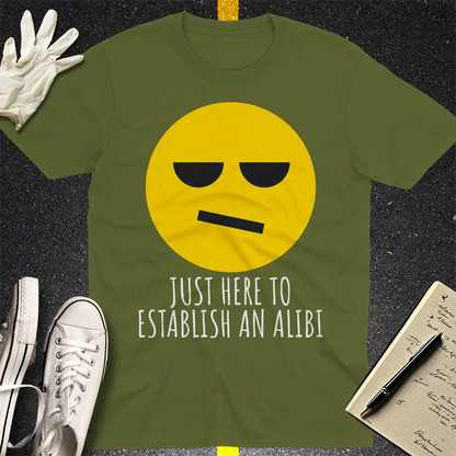 Crows Before Bros T-shirt - Military Green