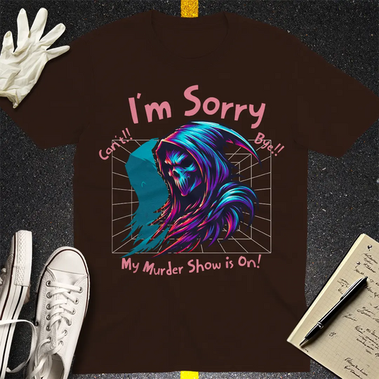 Crows Before Bros T-shirt - Dark Chocolate