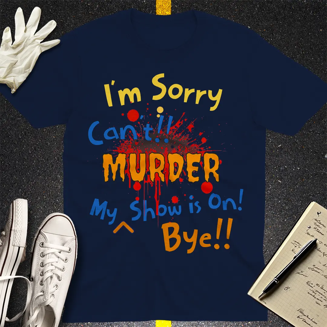 Crows Before Bros T-shirt - Navy