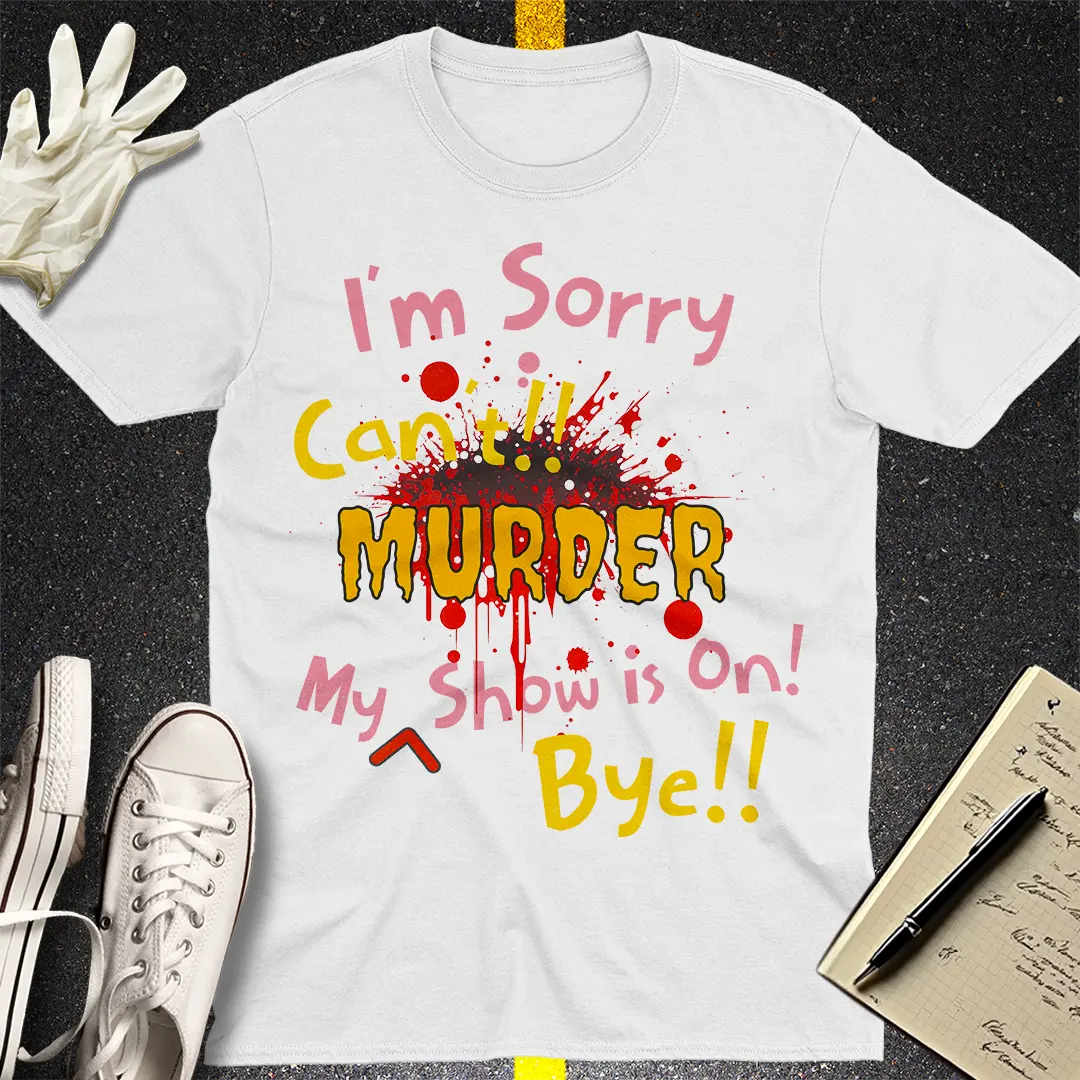 Crows Before Bros T-shirt - White