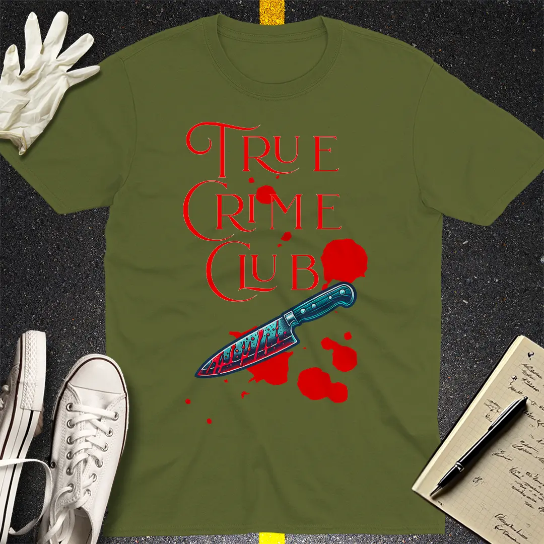 Crows Before Bros T-shirt - Military Green