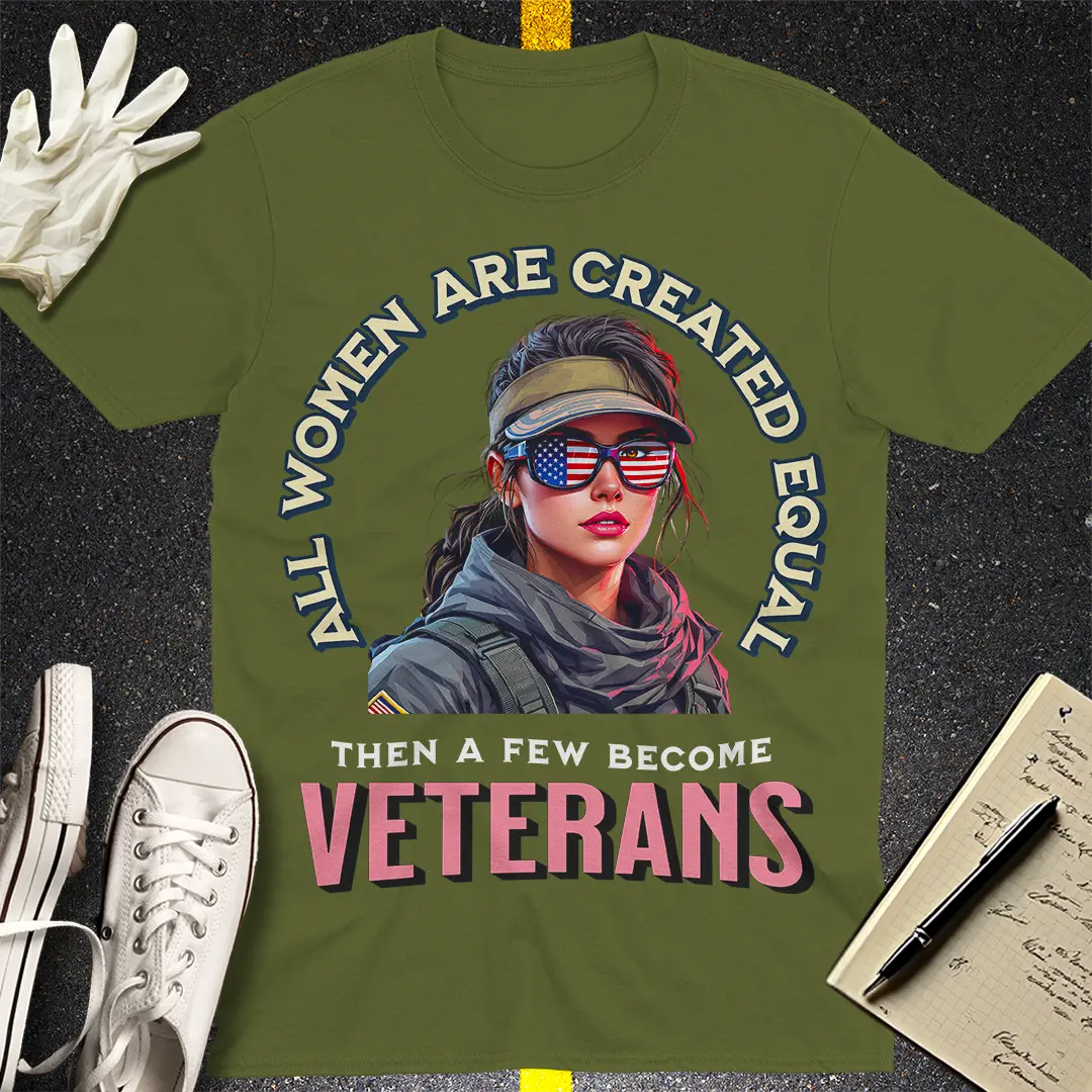 Crows Before Bros T-shirt - Military Green