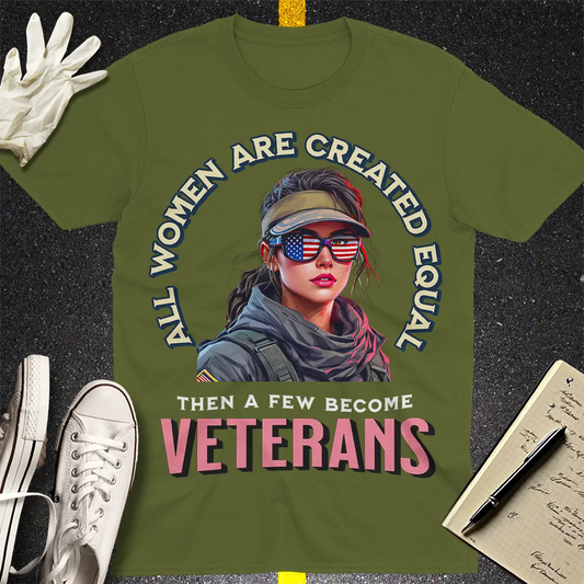 Crows Before Bros T-shirt - Military Green