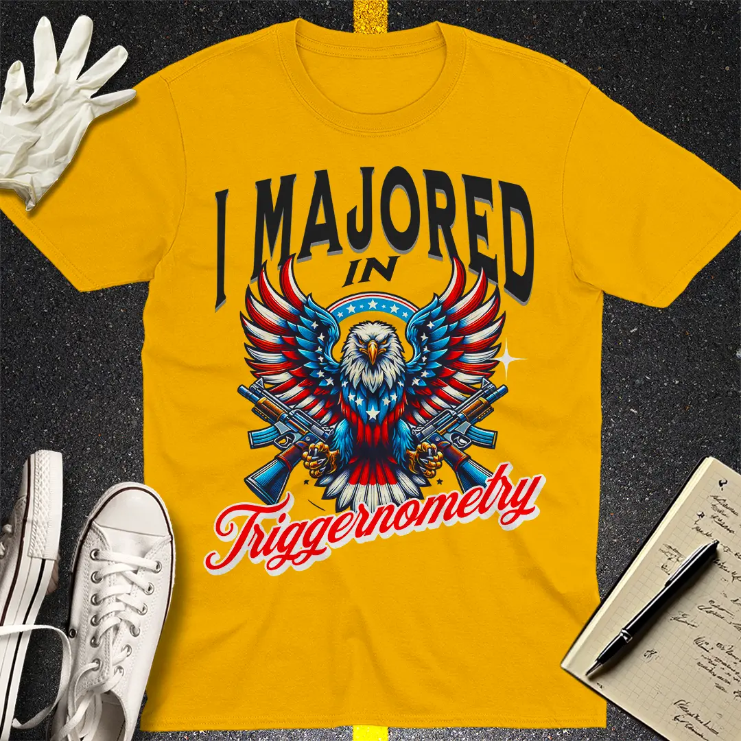 Crows Before Bros T-shirt - Gold