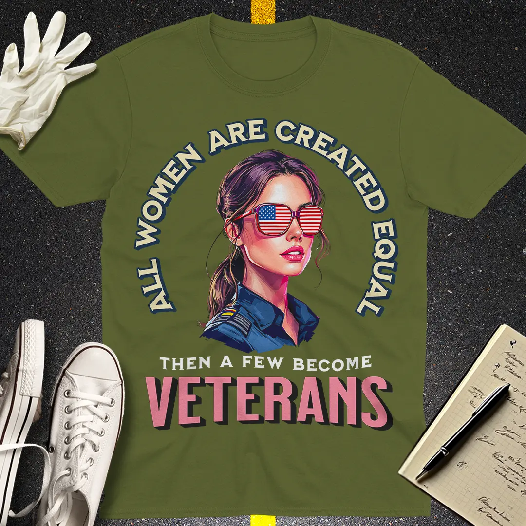 Crows Before Bros T-shirt - Military Green