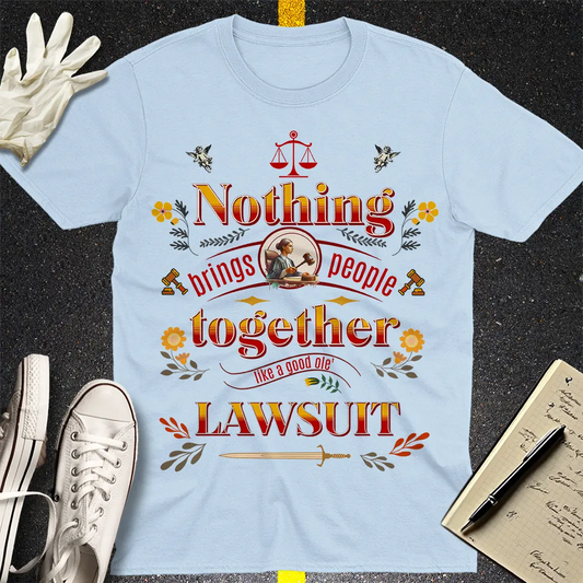Crows Before Bros T-shirt - Light Blue