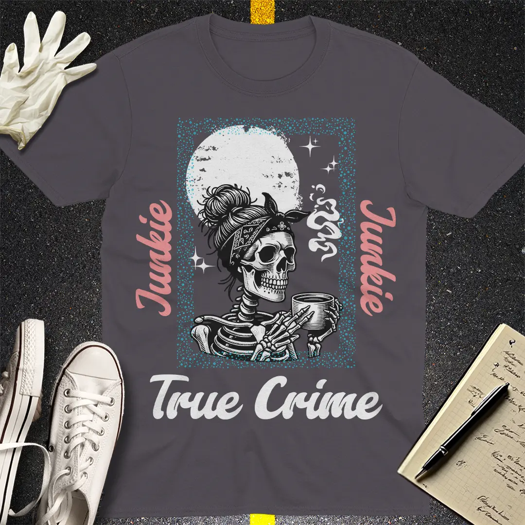Crows Before Bros T-shirt - Charcoal