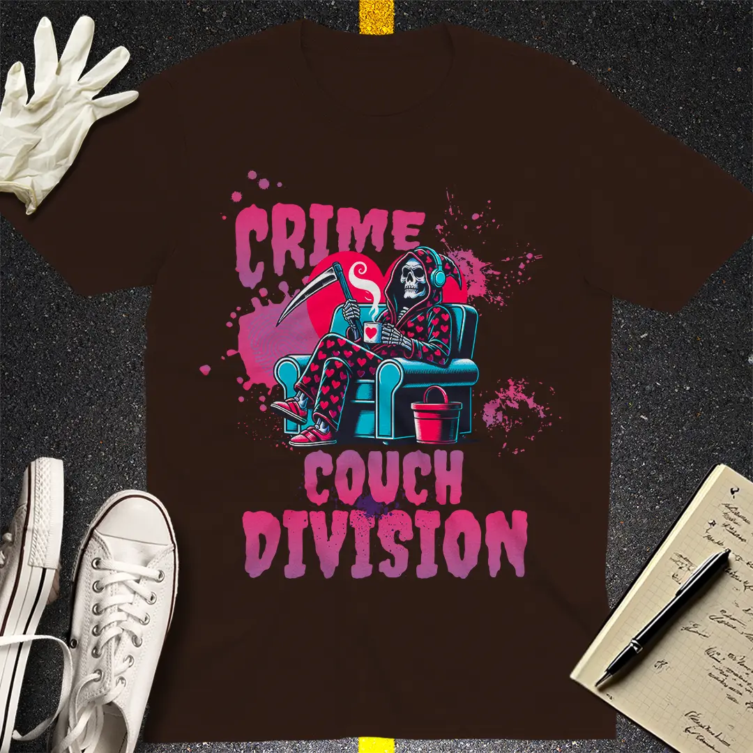 Crows Before Bros T-shirt - Dark Chocolate