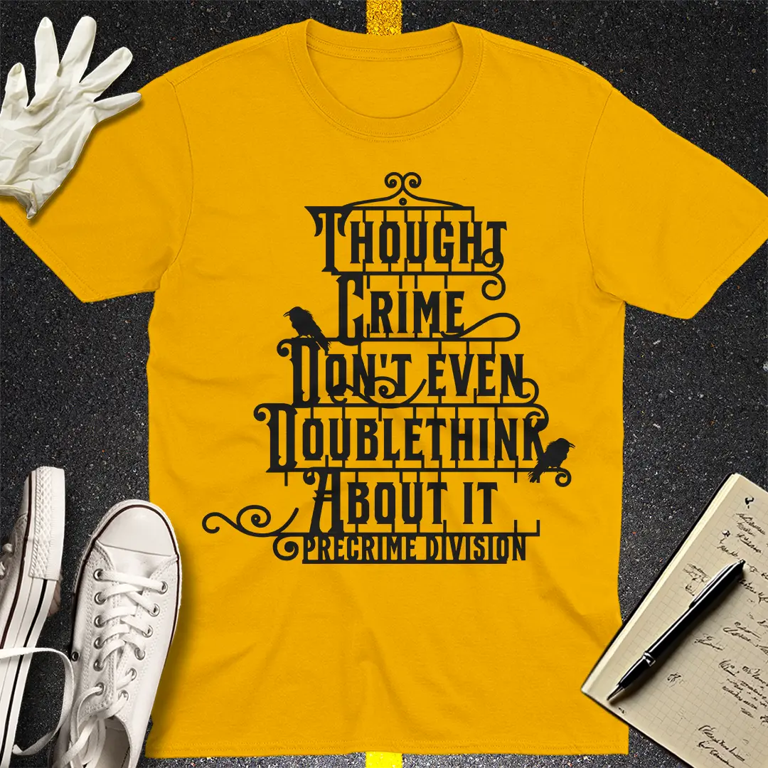 Crows Before Bros T-shirt - Gold
